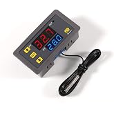 W3230 DC 12V 20A LED Digital Temperature Controller Thermostat Thermometer Temperature Control Switch Sensor Meter（DV12V）