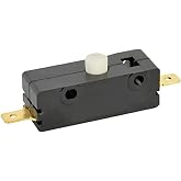 Micro Switch, Snap Action, SPST, NO, Off-Momentary, Pin Plunger, 15A,125V - 0E13-01E0