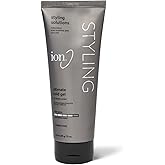 ion Styling Solutions Ultimate Hold Gel, Firm Hold Styling Gel, No Flaking, Paraben Free, 7.5 oz.
