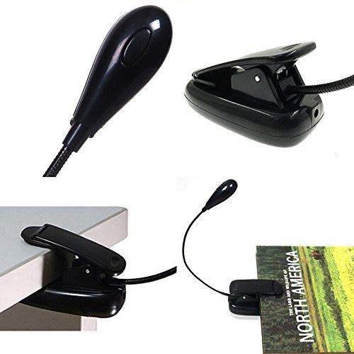 CLOUDMUSIC LED Lights Music Stand Lights Book Lights Reading Laptop Lights Clip-on Chargeable Flexible Adjustable Light-weight For Musical Stand Book Reading Laptop