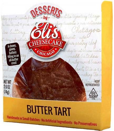 Elis Cheesecake Single Serve Butter Tart, 2.6 Ounce -- 24 per case.