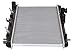 Prime Choice Auto Parts RK877 Aluminum Radiator
