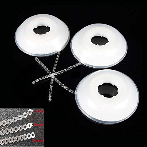 Wecando Clear Dental Orthodontic Elastic Chain Power Chains Brace