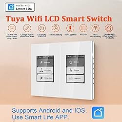 LANBON L8-HS-TY LCD Smart Light Switch Work with