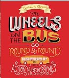 Lot of 4 Nursery Rhymes: The Wheels on the Bus Go Round and Round; Twinkle, Twinkle, Little Star; Classic Fairy Tales: Hansel and Gretel; Jack and the Beanstalk