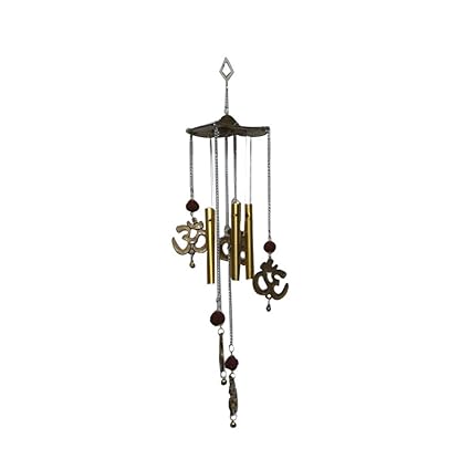 Divya Mantra Feng Shui Om Vastu 5 Rudraksha Windchime