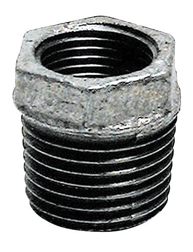 Sanitop-Wingenroth, malleable cast Iron Reducer Number 241, with Internal Thread, Silver, 13187 2