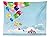 vipsung Circus Decor Tablecloth Circus Tent and Balloons Clouds Horizon Fantasy Party Entertainment Dining Room Kitchen Rectangular Table Cover