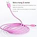 Micro USB Cable, Magic-T [4-Pack] 6ft/2m High Speed Nylon Braided Cable Charging/Sync Data Durable for Android, Samsung Galaxy, HTC, Nokia, Sony and Other Tablet Smartphone (Green,Pink,Orange,Blue)