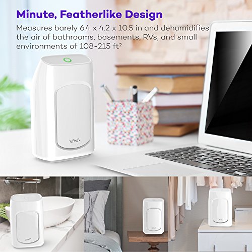 [- VAVA Quiet Portable 700ML Dehumidifier for Damp, Mould, Moisture in Home, Kitchen, Bedroom, Offi