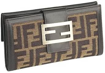fendi brown wallet