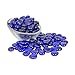Artisan Supply Cobalt Blue Glass Gems 1 Lbs. — Fills 1 1/4 Cups Vol. —Non-Toxic Lead Free Vase Filler, Table Scatter, Aquarium Fillers — Beautiful, Smooth, Fun, Vibrant Colors Crafted in The USA