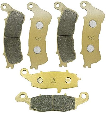 S SYUU Motorcycle Front Rear Brake Pads Compatible with Suzuki C1800 R/RT 2008-2013 VLR 1800 Boulevard C109RT C109R 2008-2010 FA388F FA231R
