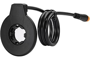 POWALLON Pedal Assist Sensor for Bafang Hub Motor Kit Left Side Mounted PAS, Hub Motor Left Spindle PAS Sensor with 3 Pin Connector