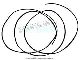 Porsche 944 951 968 Sunroof Seal weatherstrip on Body turbo gasket 944s 944s2