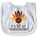 Inktastic Baby Boys' My 1st Thanksgiving turkey Baby Bib