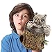 Folkmanis Owlet in Tree Stump Hand Puppet