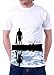 Scuba Diving Shirt: Diver Silhouette : Freedive | Scuba Dive | Spearfishing - L White