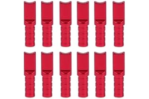 GPP Red 12-Pack R9 Crossbow Bolt Half Moon AL Nocks ID .244