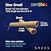 ZenToes Toe Tubes - Fabric Sleeve Protectors with Gel Lining - 5 Tube Sleeve Set - 29