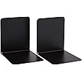 Alco 4302-11 Metal Bookends Black 130 x 140 x 140 mm Set of 2