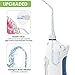 Electric Flosser Featuring Oxygen Bubble Clean from BROADCARE for Travel and Home