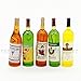 Odoria 1/6 Miniature Wine Bottles 5Pcs Dollhouse Decoration Accessories