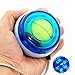 DINOKA Wrist Trainer LED Wrist Ball Powerball Gyroscopic Ball - Arm Strengthener, Wrist & Forearms Exerciser (Blue with Counter) Father's Day Gift