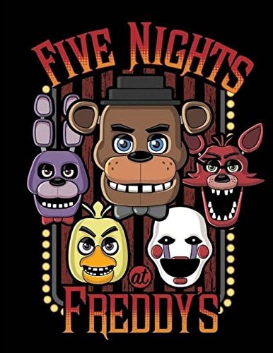 Five Nights at Freddy's: Sketch Book 8.5" X 11", 100 Pages Paperback – 23 Mar. 2018