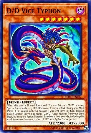 Yu-Gi-Oh! D/D Vice Typhon - COTD-EN017 - Common - Unlimited Edition - Code of The Duelist (Unlimited Edition)