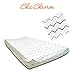 Changing Pad Covers, Baby Cradle Sheet 2 Pack - 100% Jersey Cotton Sheets, Grey and White - Unisex Design for Baby Boy or Girl - Chevron and Curly Swirls