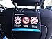 (Set of 2) Headrest Rider Reminder Decal Sign Rideshare Car Display Cards