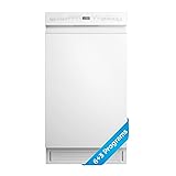 Midea MDF18A1AWW Built-in Dishwasher with 8 Place