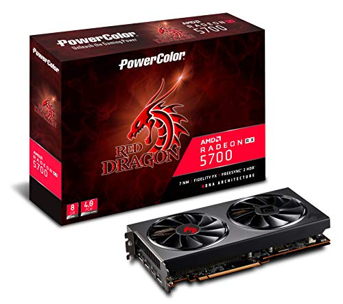 PowerColor Red Dragon Radeon Rx 5700 8GB GDDR6 Graphics Card