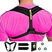 Posture Corrector for Women Men - EFFECTIVE, DISCREET, COMFORTABLE Braces, EASY ADJUSTABLE Upper Brace, Better BACK PAIN RELIEF, Shoulder Support, Scoliosis Hunchback Straightener, Fits 32-50