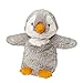warmies Microwavable Stuffed Animals, Gray Penguin - Heated Stuffed Animal Plushie for Warmth - Cute Soft Plush Toys for Adults & Children (Boys, Girls, Babies & Toddlers)