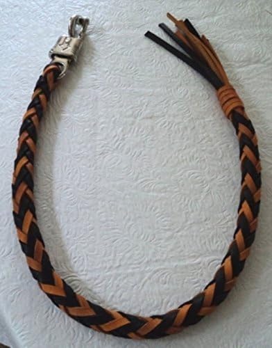 33" Black &amp; Orange "Get Back Whip"