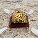Orgone Citrine and Black Tourmaline Pyramid with The Tree of Life Symbol | Orgonite Energy Generator Infused By the Reiki Energy | Protects and Heals on All Spiritual and Physical Levels
