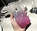 TOZO Case for iPhone 6s Shiny Shadow Bling Crystal Sparkle Premium 3 Layer Hybrid PC+TPU Semi Transparent/Exact/Soft Case for iPhone 6 (2014) / 6s (2015) 4.7 Gradient Pink