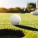 TOYMYTOY 8pcs Plastic Golf Balls Game Toy Balls Indoor Outdoor Practice Balls for Kids Children Golfer (White)