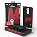 LG Stylo 2 Case, Zizo [Bolt Series] with FREE [LG Stylo 2 Screen Protector] Kickstand [Military Grade Drop Tested] Holster Belt Clip- LG Stylo 2 LS775