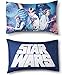 Star Wars Blue and White Reversible Pillowcase
