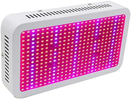 HCDMRE LED Grow Lights, 400W Growing Lamp Bulbs for Indoor Plants, Red Blue Full Spectrum Plant Light for Seedling, Gardening, Hydroponics, Greenhouse