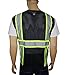 Safety Depot MP40 PROFESSIONAL BLACK MESH VEST (MEDIUM)