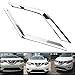 Astra Depot Chrome Front Grill Grille Cover Trims Fit For Nissan Rogue X-Trail 2014 2015 2016