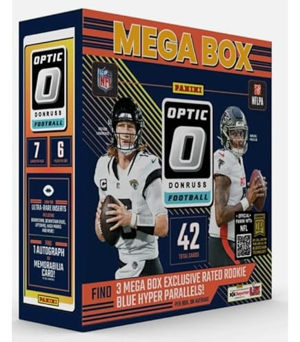 Amazon.com: 2024 Panini Donruss Optic Football Mega Box with