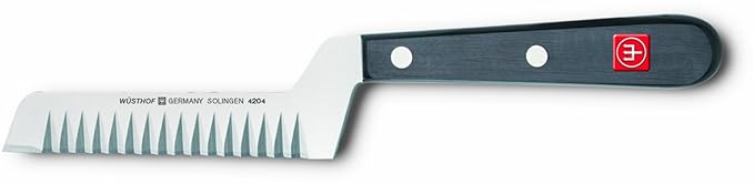 WÜSTHOF Gourmet Buntschneidemesser, Edelstahl, schwarz, 10.1 x 2.5 x 1.5 cm