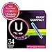 U by Kotex Click Compact Tampons, Multipack, 204 Count