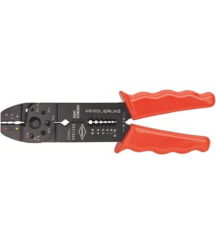 KNIPEX 97 21 215 Crimping Pliers - Crimpers - Amazon.com