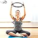 JBM 13 Inch Pilate Circle, Exercise Yoga Pilates Magic Circle with Dual Grip Handles for Fitness Training